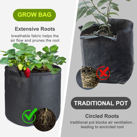 Samhe portable-design makes moving plants effortless.