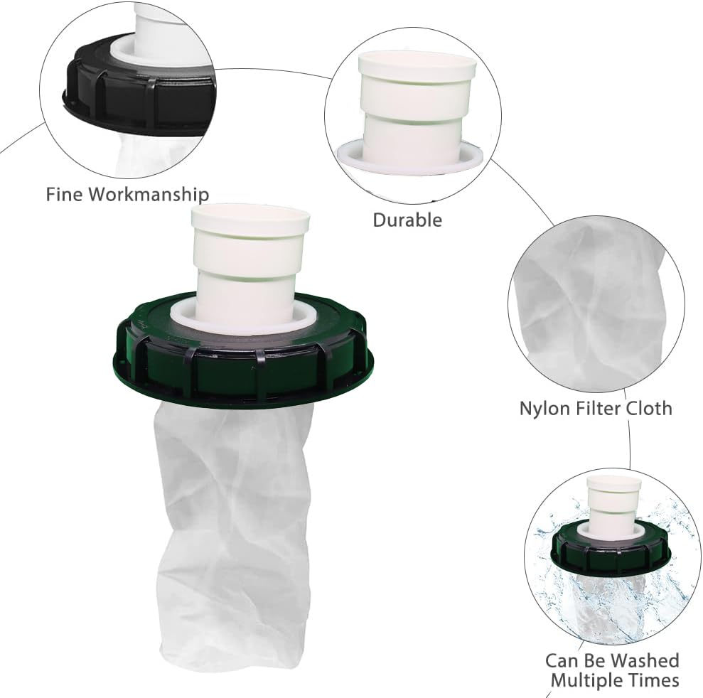 Samou built-in filter bag enables easy emptying and reuse.