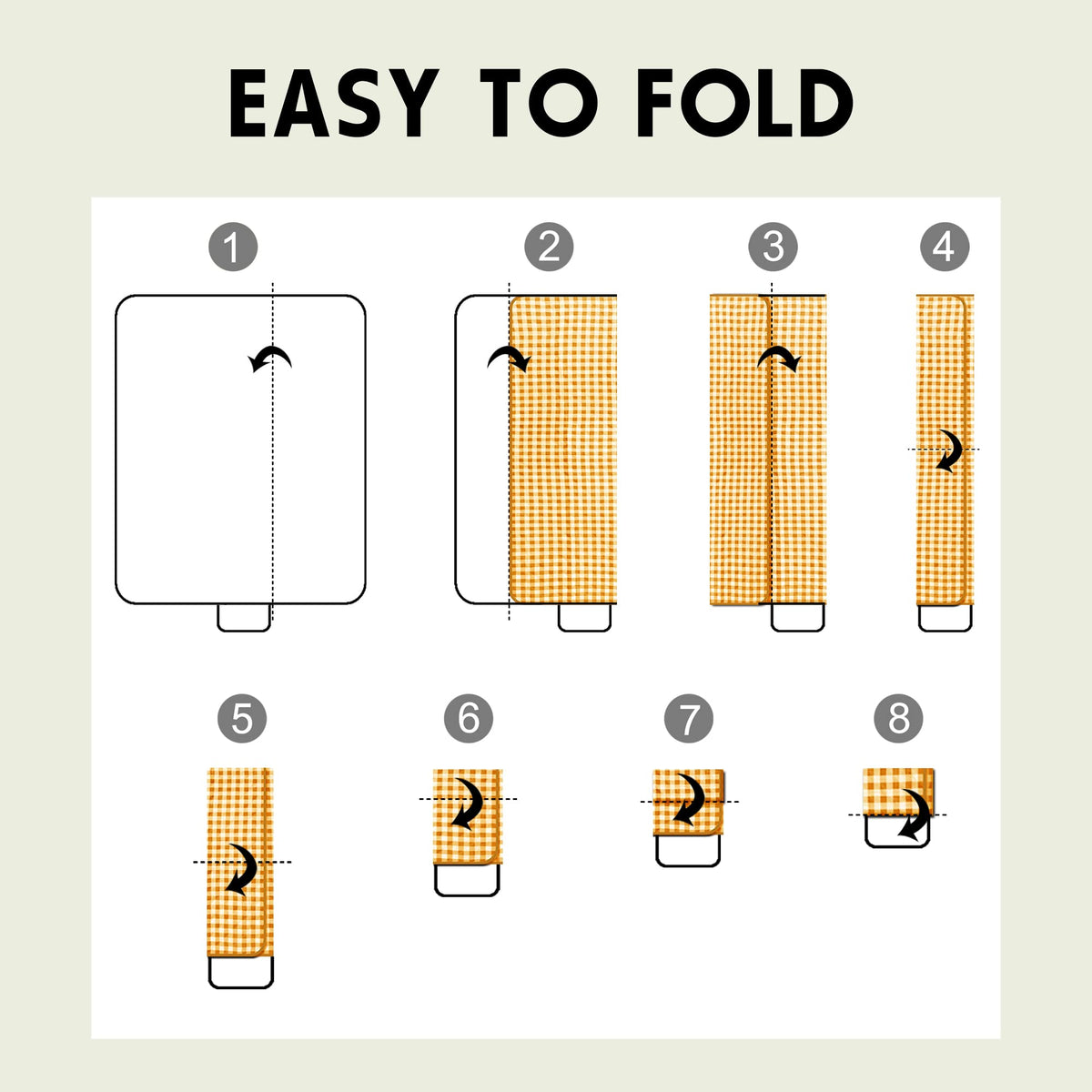 Versatile mat for park, beach, camping, or backyard gatherings.