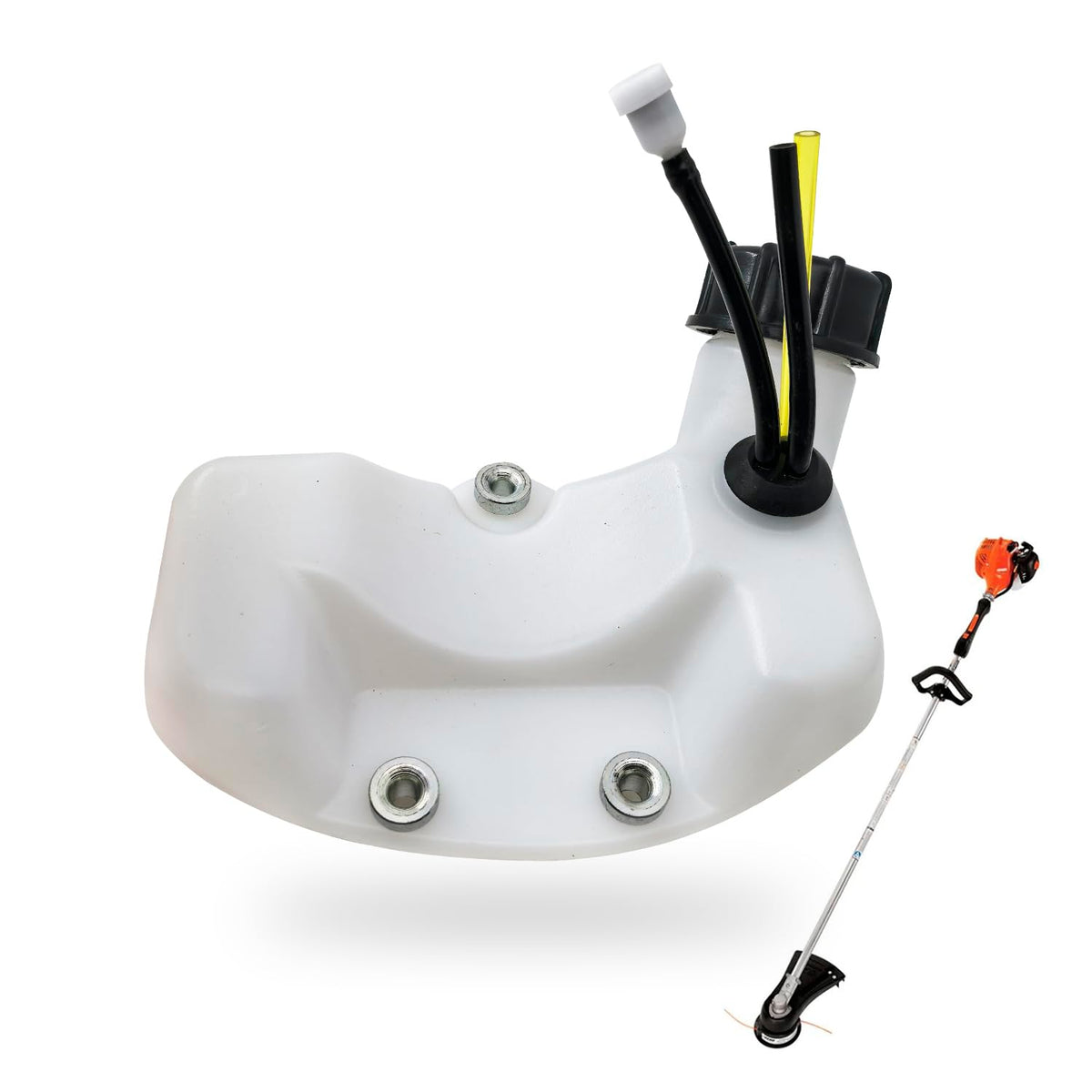 Sanbaiyi A350000780 fuel cap with 3-hole grommet for secure operation.