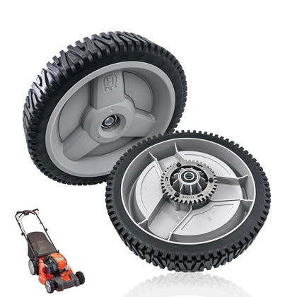 Sanbaiyi 11-inch wheel for Husqvarna 585265603 improves stability during mowing