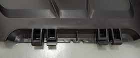 Chute installed on a mower demonstrates quick fit and secure mounting