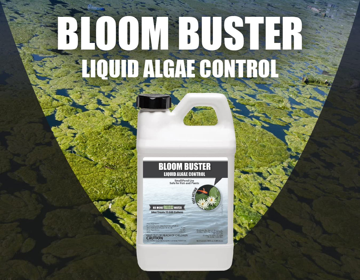Pond clarifier compatibility with Bloom Buster for improved clarity