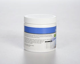 Stock tank tablets dissolving in water demonstrating their role in keeping livestock water clean