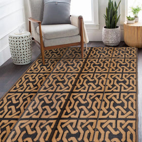 SAND MINE 4x6 rug for porch or balcony.