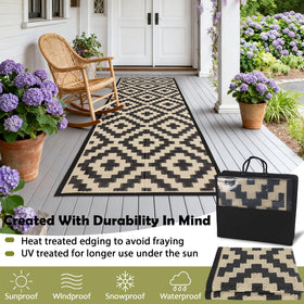 SAND MINE foldable camping rug – travel-ready with included carry bag