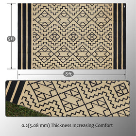 SAND MINE large outdoor mat ideal for beach or RV setups