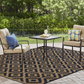 SAND MINE reversible mats with corner loops and stakes for secure ground