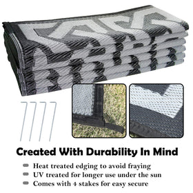 SAND MINE folded mat with carrying bag for easy transport