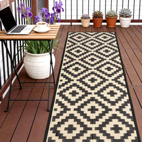 SAND MINE reversible mats – two-sided pattern for versatile outdoor styling