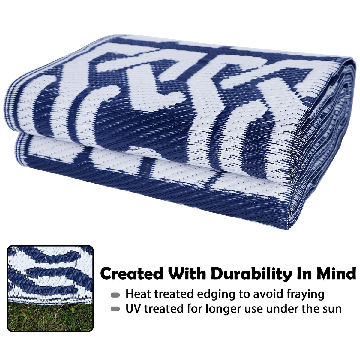 SAND MINE RV camping mat 5x8 ready for road trips and outdoor adventures