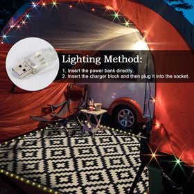 SAND MINE UV-stabilized outdoor rug resisting sun fade.