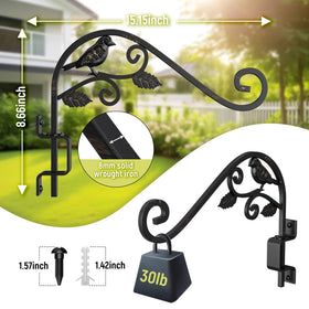 Sanduby adjustable 6-angle wall hanger for flexible positioning