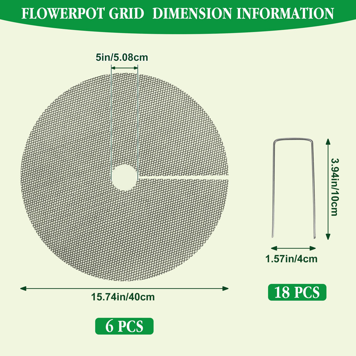 Sandure plant pot grid kit enables multi-pot coverage at once