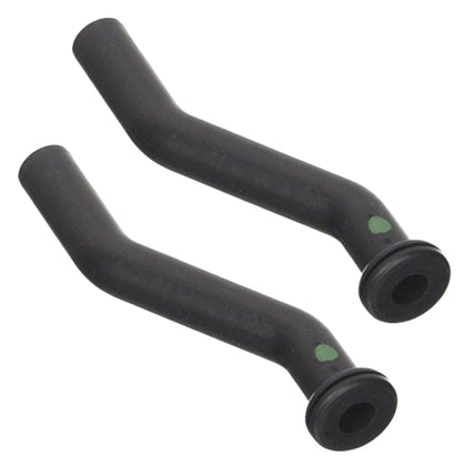 SANFAY 596163 rubber vacuum hose, 3in angled fit for quick mower repairs