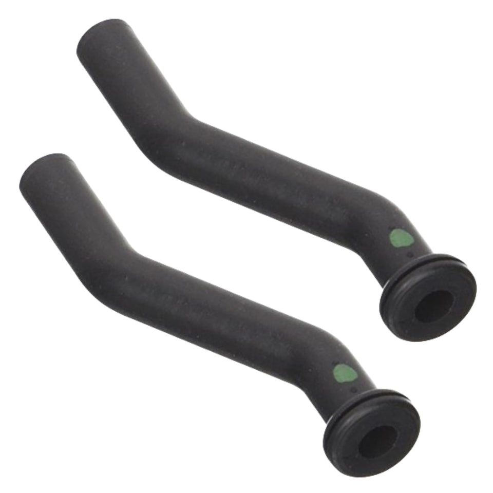 SANFAY 596163 rubber vacuum hose, 3in angled fit for quick mower repairs