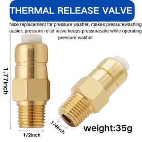 SANFAY brass valve replacement for Homelite, Ryobi, and Dewalt washers.