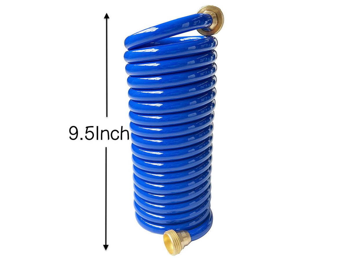SANFU 15ft PU hose ideal for outdoor washing and gardening.
