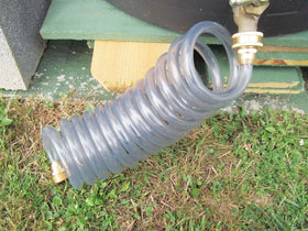 SANFU EVA recoil hose 3/8 inch ID supports flexible, kink-free use.