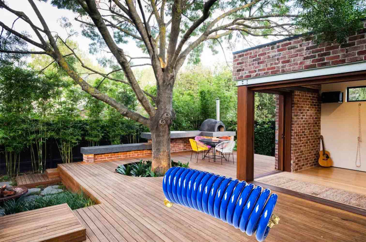 SANFU lightweight yet durable hose resists kinks during use.