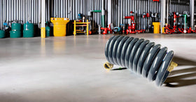 Sanfu PU Recoil Hose suitable for washing cars and trailers.