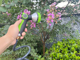 Sanfu PU Recoil Hose deck spray supports garden irrigation.