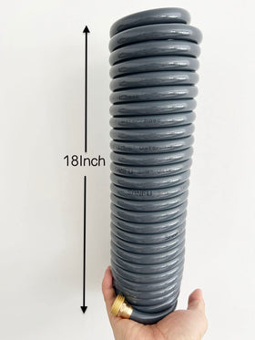SANFU PU Recoil Hose swivel female connector speeds setup.