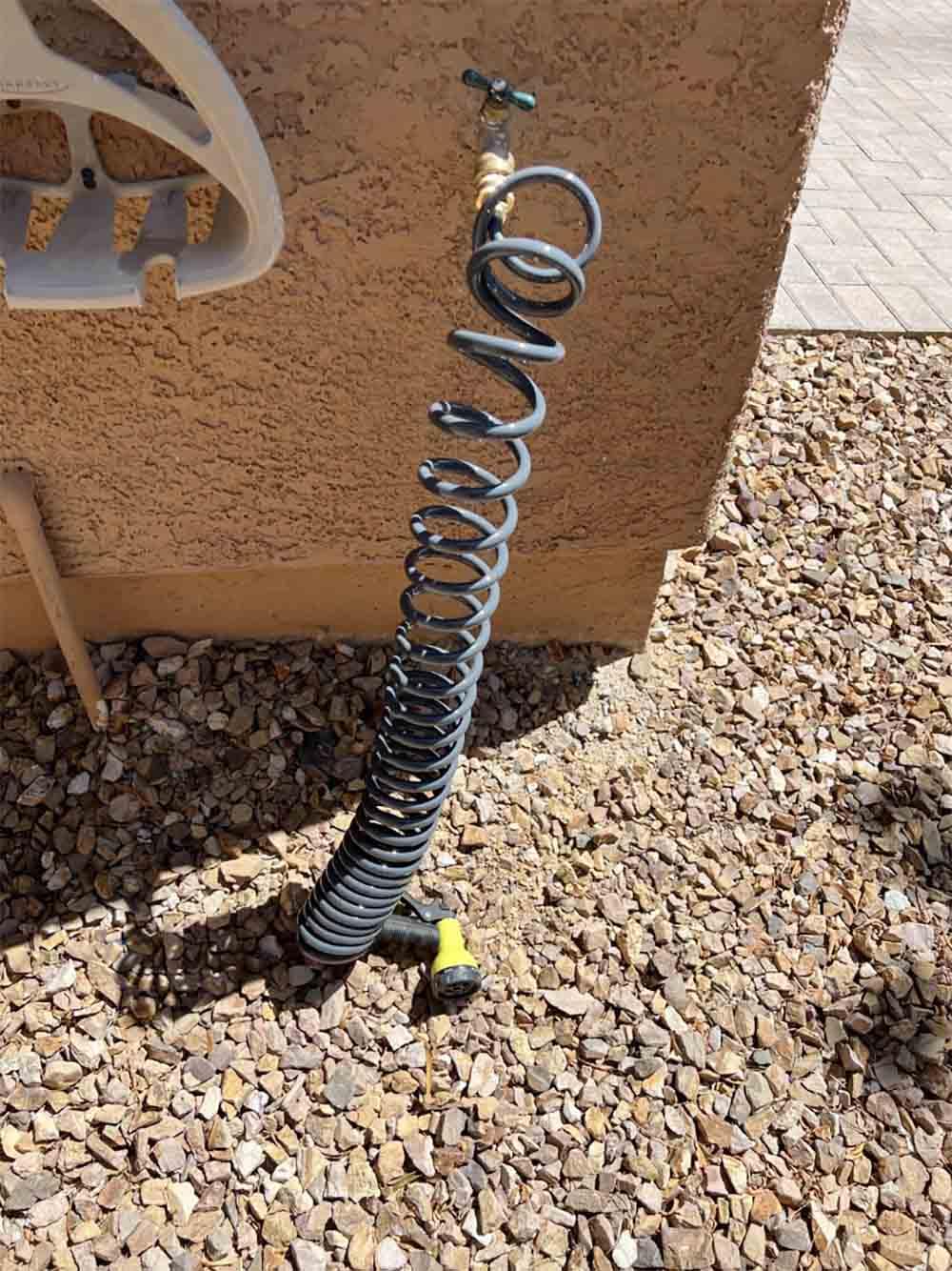 Sanfu PU Recoil Hose withstands extreme temperatures while remaining flexible.