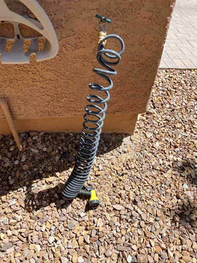Sanfu PU Recoil Hose withstands extreme temperatures while remaining flexible.