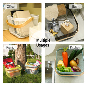 SANHSEHOME one-piece design basket ease of cleaning and maintenance
