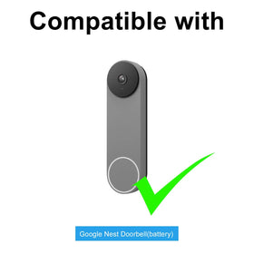 SANKABA charger with U-shaped port connects directly to Nest Doorbell