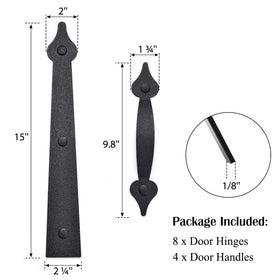 SANKINS magnetic handles on steel doors provide quick, tool-free installation.