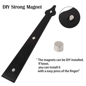 SANKINS black frosted hinges add durable curb appeal to metal doors.