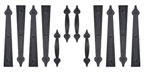 SANKINS magnetic hinges on steel doors offer secure, tool-free attachment.