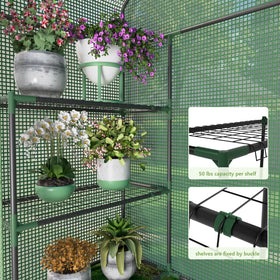 Sannwsg outdoor greenhouse designed for winter protection and moisture retention.