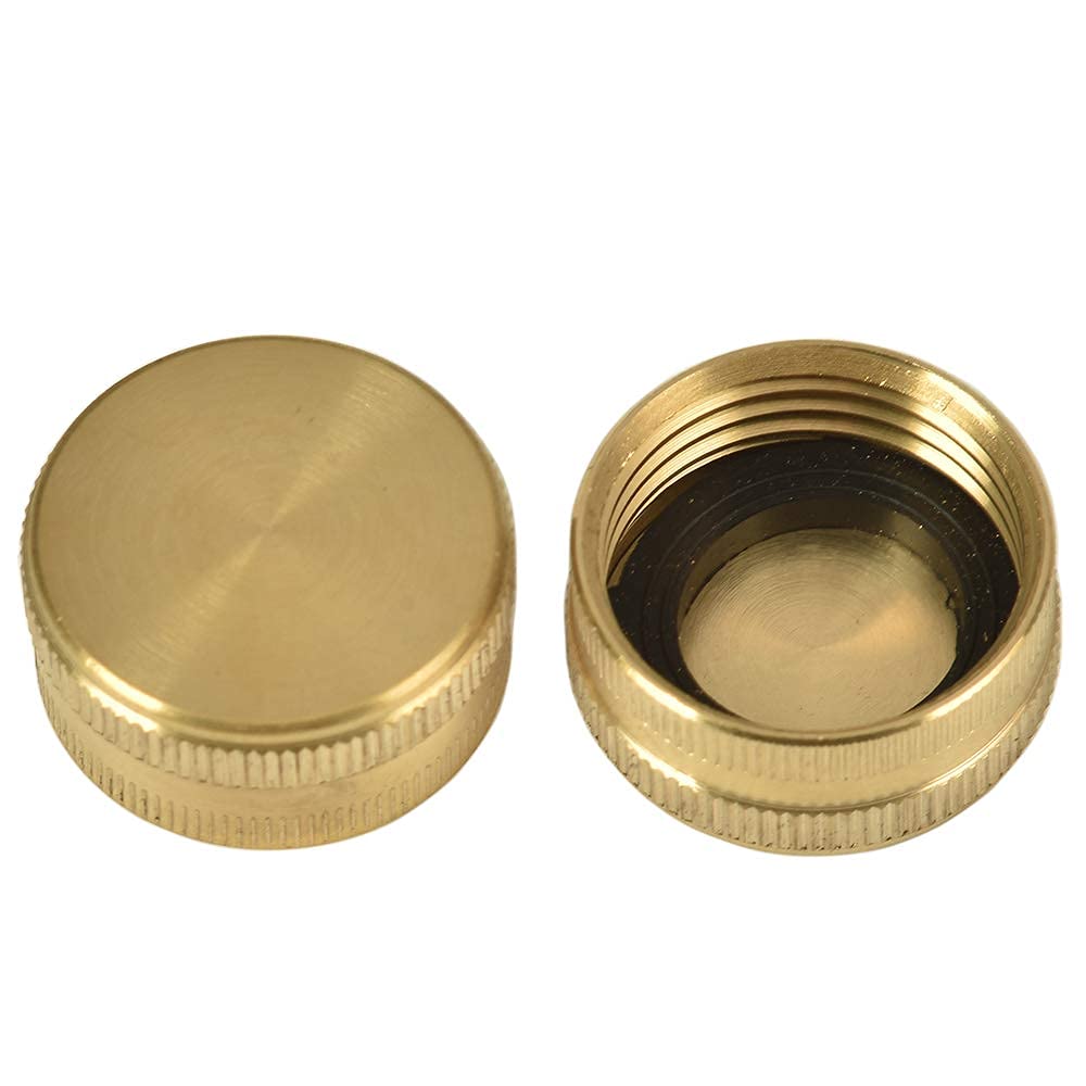 Four caps with washers included for fast replacements