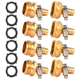 Sanpaint brass garden hose connector male for secure, leak-free connection