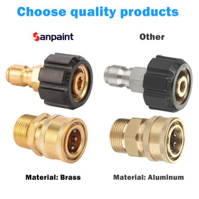 Sanpaint secure-fit design supports quick assembly and disassembly