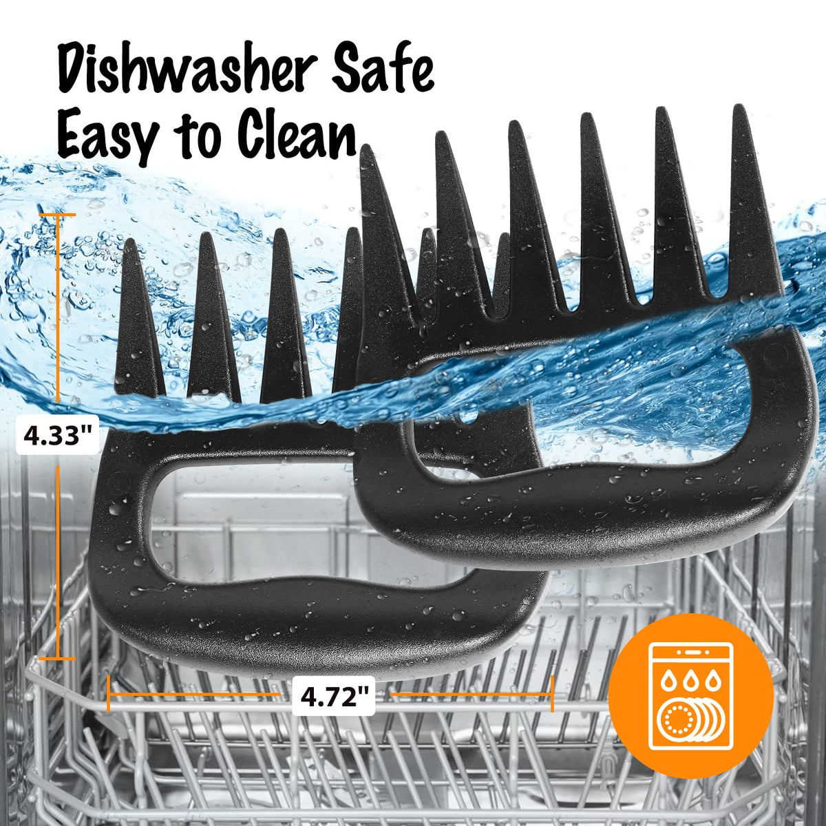 SANTAMADE Meat Claws Kitchen Gadget Gift for BBQ lovers.