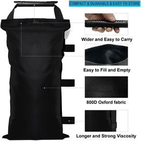 SANWAY heavy-duty 800D fabric sand bags withstand outdoor use