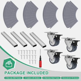 Sanyi Plant Caddy outdoor-ready design simplifies seasonal plant rearrangements.
