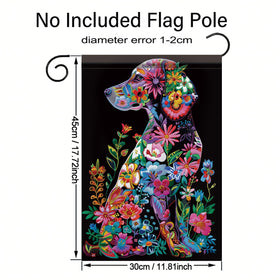 Saoplasa flag sleeve compatible with standard poles, brackets, and arbors