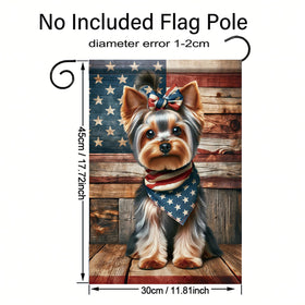 Saoplasa weather- and fade-resistant flag for seasonal celebrations.