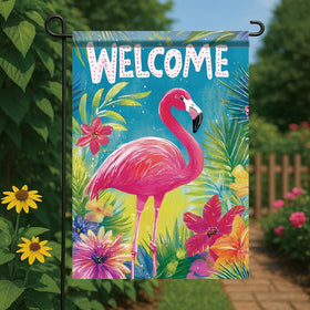 Saoplasa spring summer decor flag brightens yard and porch