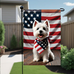 Saoplasa patriotic yard flag suits outdoor celebrations like Memorial and Independence Day