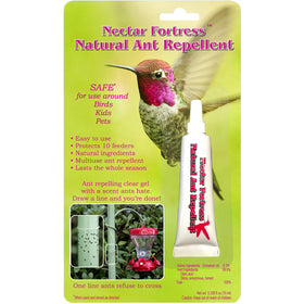 Sapphire Labs Nectar Fortress ant gel on feeder barrier deterring ants