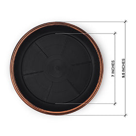 Sapphire USA water and dirt proof tray collects excess moisture safely.