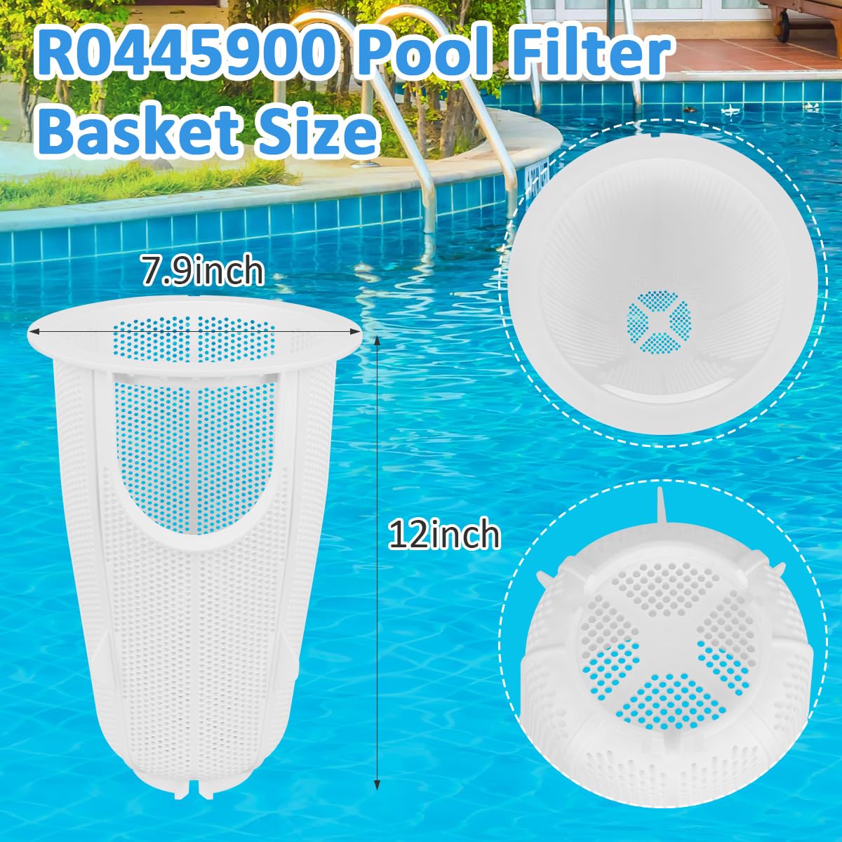SAQXK R0445900 durable reinforced ABS construction for outdoor pools