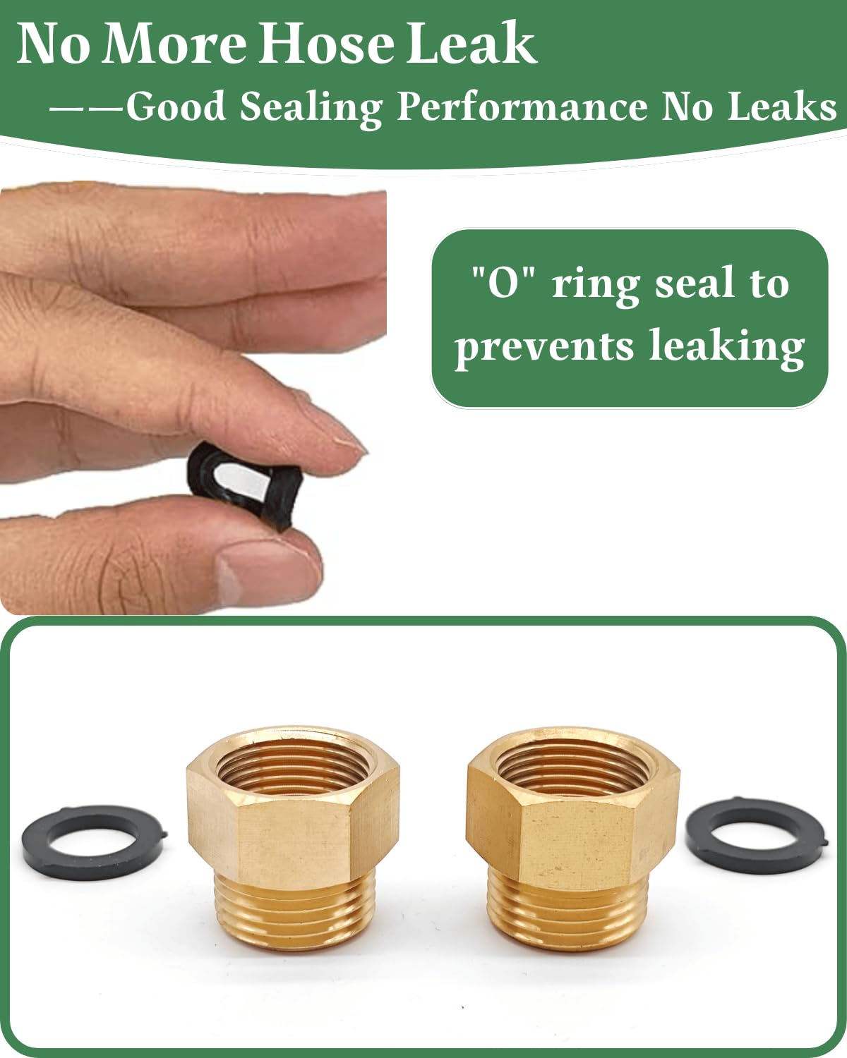 SARANICE GHT to NPT adapter resists outdoor corrosion.