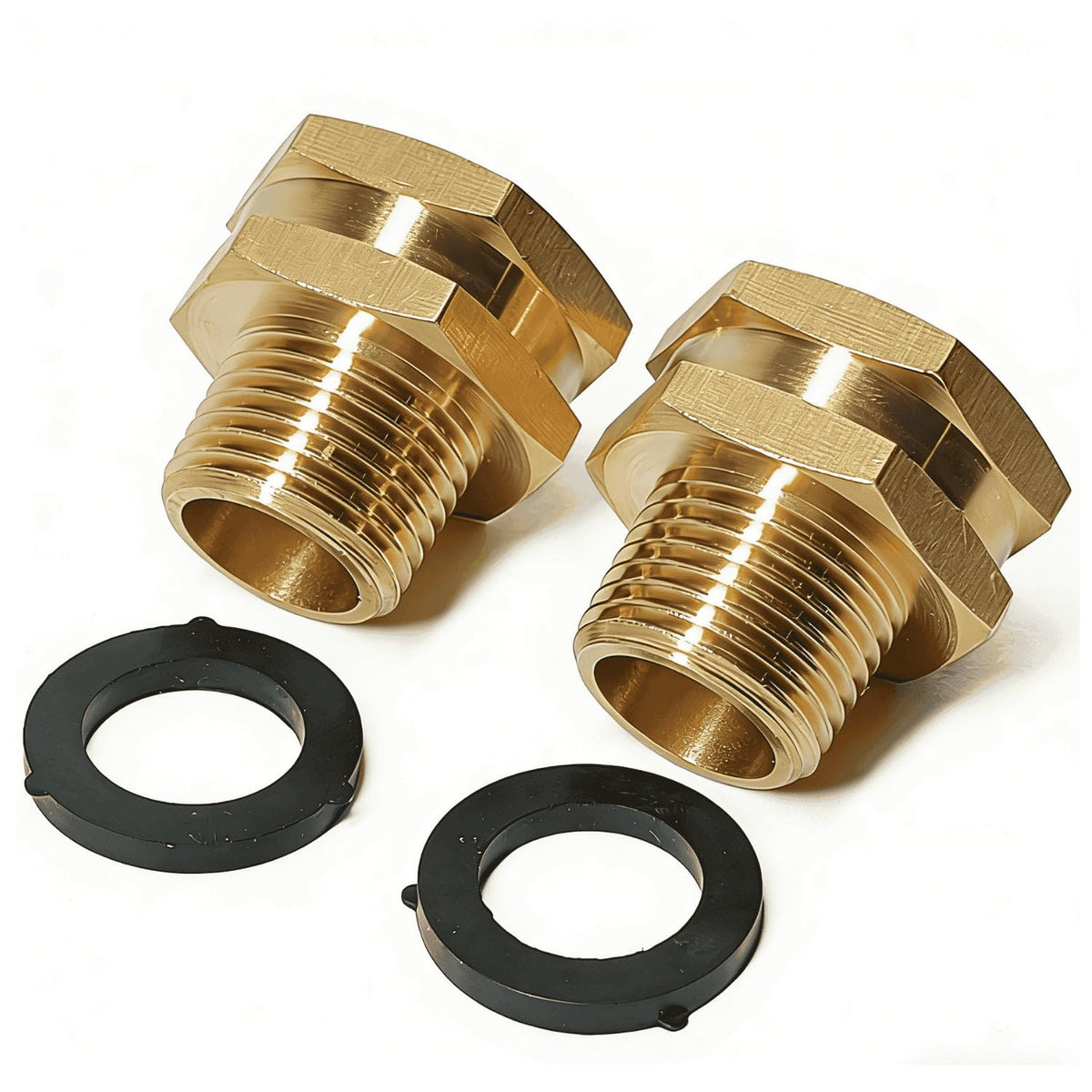 SARANICE GHT to NPT adapter close-up showing precise threads for leak-free connection